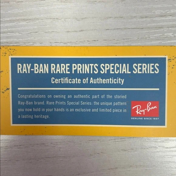 Limited Edition Ray-Ban Black Sunglasses - Picture 8 of 8